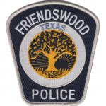 Friendswood police department - Applicants interested in employment with the Friendswood Police Department will undergo the following eight step application process. Contact Us. Police Department. Physical Address 1600 Whitaker Dr. Friendswood, TX 77546. Phone: 281-996-3300. Emergency Phone: 911. Directory. Follow us . About Us. Community. Mission. Values.